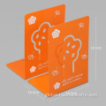 Book Holder Stand Orange tree creative book stand Metal simple bookshelf Factory